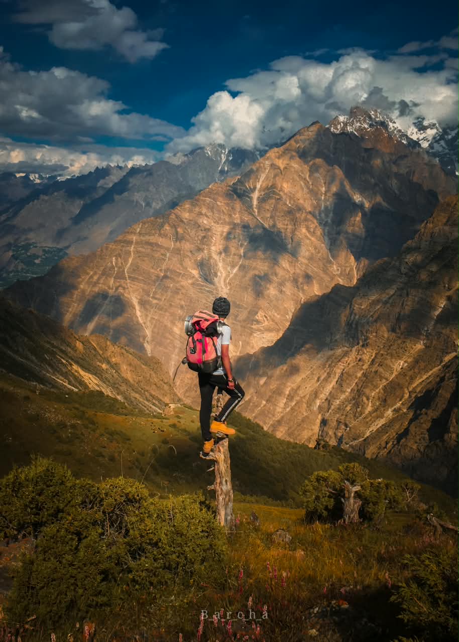 Summit Perch Over Passu Cones